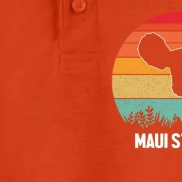 Maui Strong Hawaii Wildfire Sunset Dry Zone Grid Performance Polo