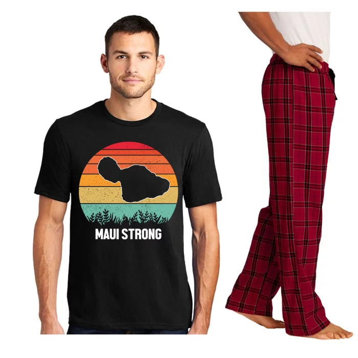 Maui Strong Hawaii Wildfire Sunset Pajama Set