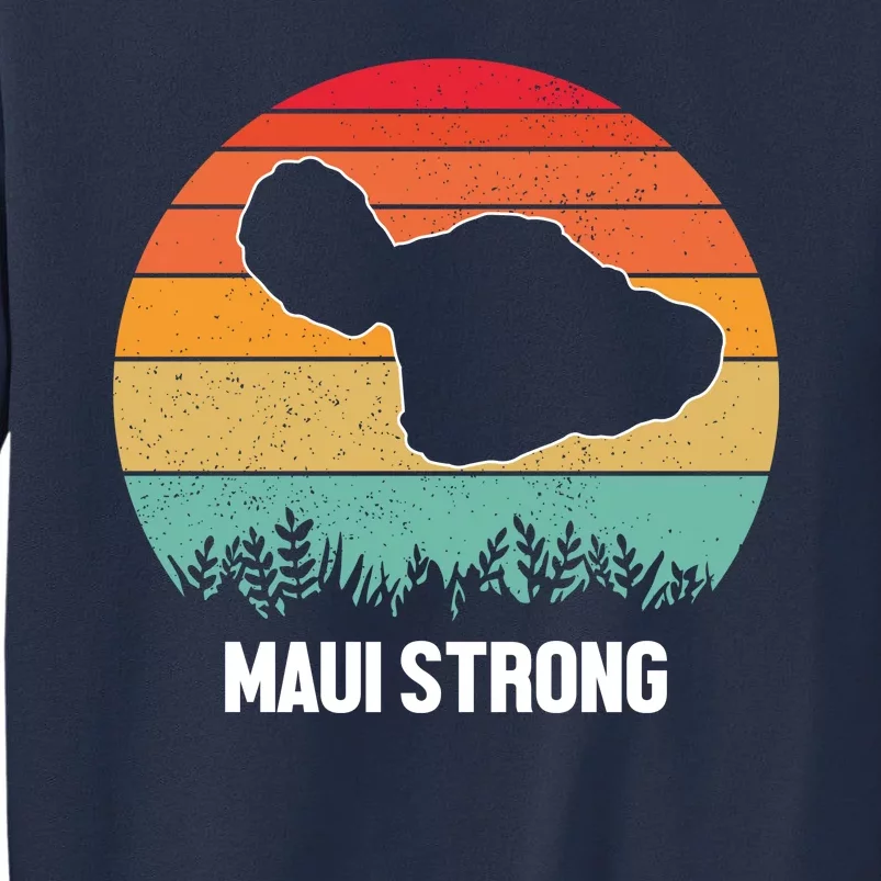 Maui Strong Hawaii Wildfire Sunset Sweatshirt