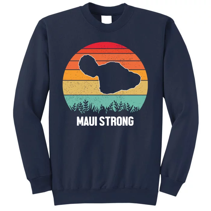 Maui Strong Hawaii Wildfire Sunset Sweatshirt