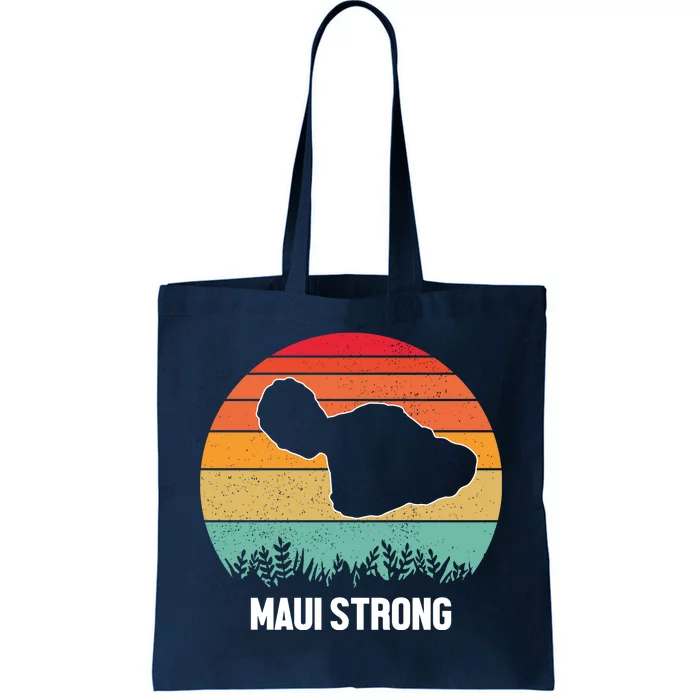 Maui Strong Hawaii Wildfire Sunset Tote Bag