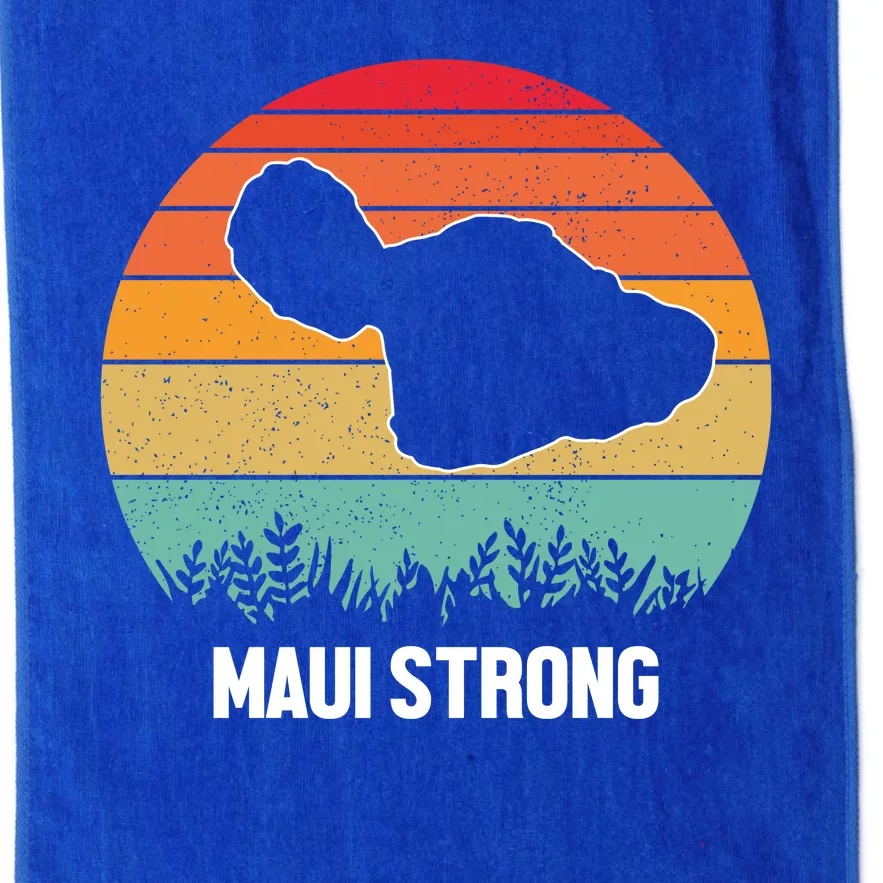 Maui Strong Hawaii Wildfire Sunset Platinum Collection Golf Towel