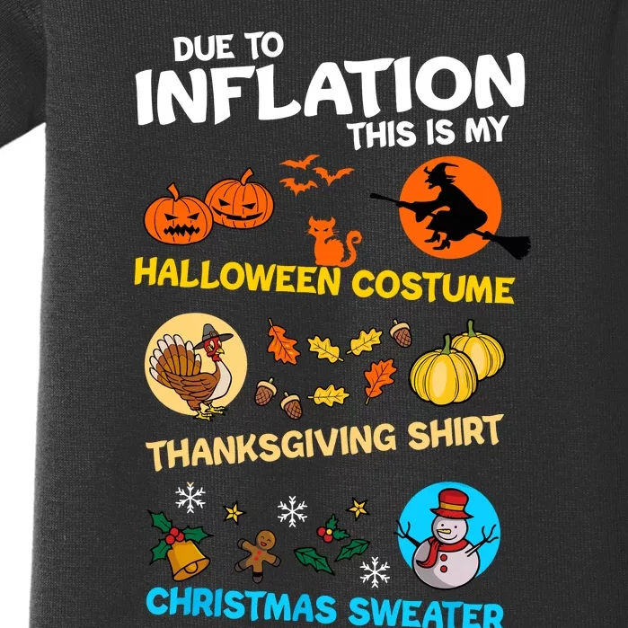 My Spooky Halloween Thanksgiving Ugly Christmas Costume Baby Bodysuit