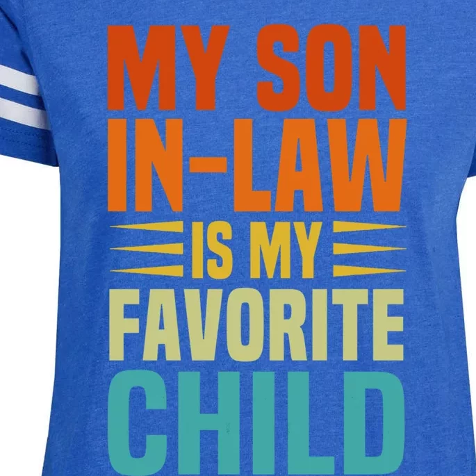 My Son In Law Is My Favorite Child Enza Ladies Jersey Football T-Shirt