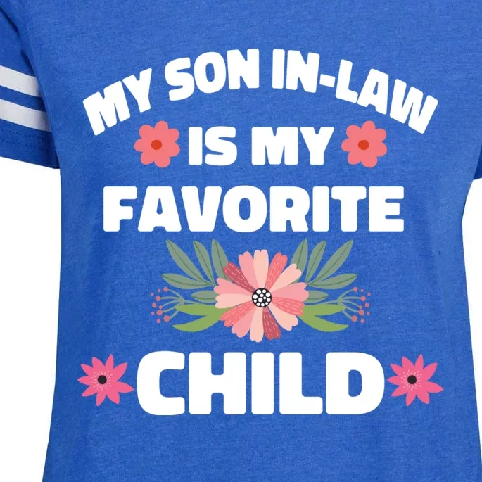 My Son In Law Is My Favorite Child Enza Ladies Jersey Football T-Shirt