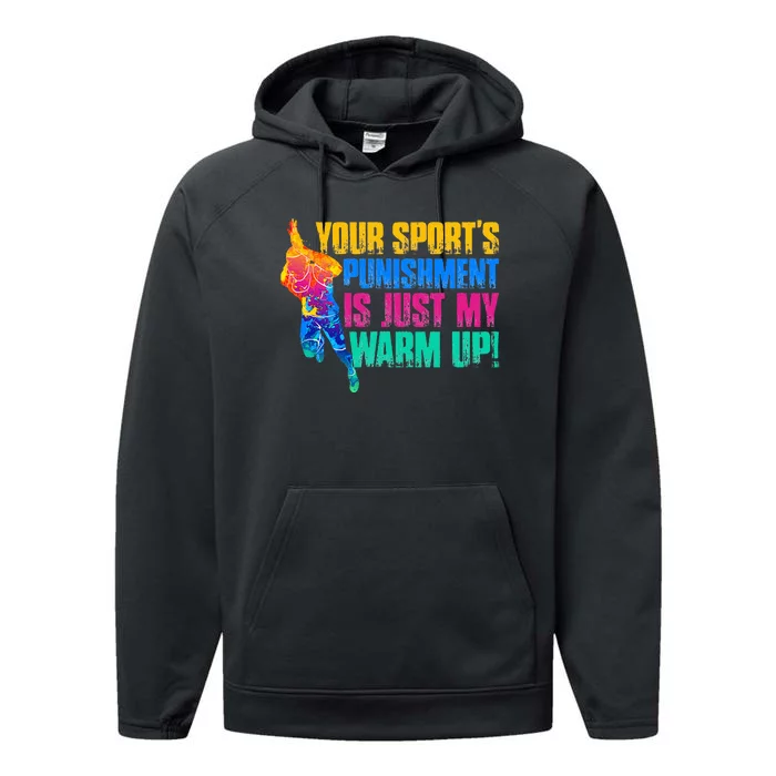 My Sport Is Your Sports Punishment Performance Fleece Hoodie