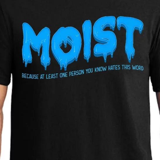 Moist Sarcastic Inappropriate Pajama Set