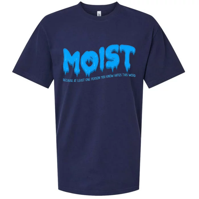 Moist Sarcastic Inappropriate Sueded Cloud Jersey T-Shirt