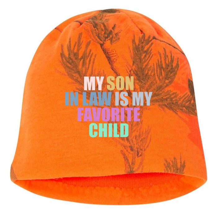 My Son In Law Is My Favorite Child Kati - Camo Knit Beanie