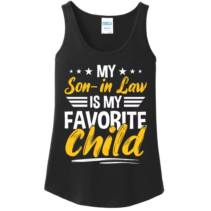 My Son In Law Is My Favorite Child Ladies Essential Tank