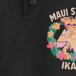 Maui Strong Ikaika Support Maui Fire Victim Dry Zone Grid Performance Polo