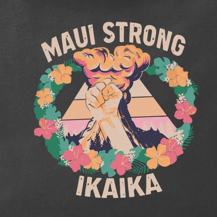 Maui Strong Ikaika Support Maui Fire Victim Zip Tote Bag