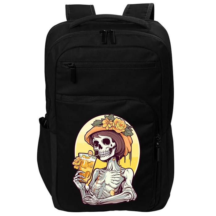 Momster Skeleton Ing Juice Funny Mom Mama Gift Impact Tech Backpack