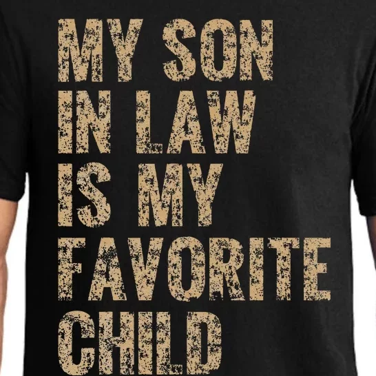 My Son In Law Is My Favorite Child Dad Gift Father Day Pajama Set