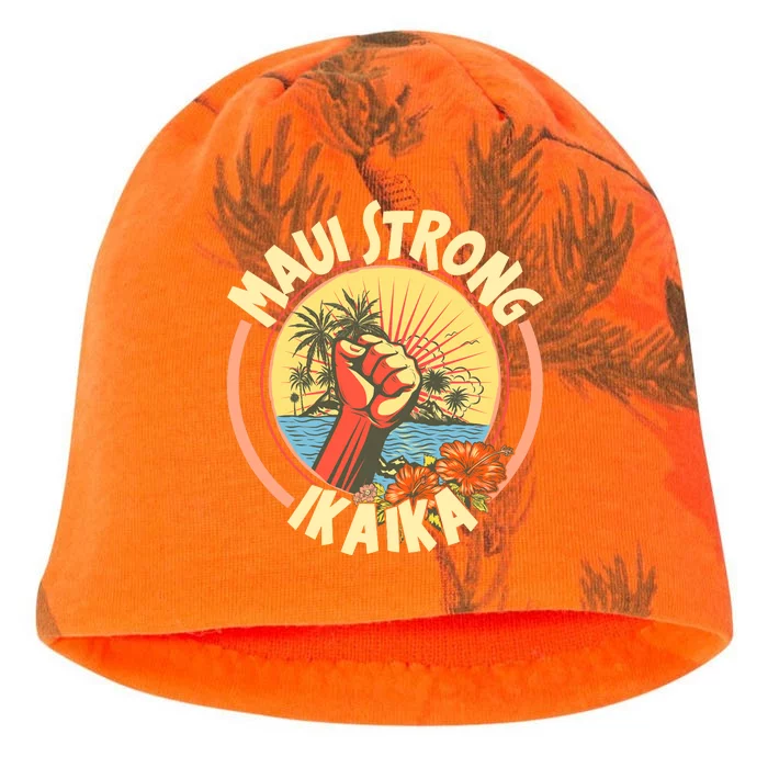 Maui Strong Ikaika Hawaii Kati - Camo Knit Beanie