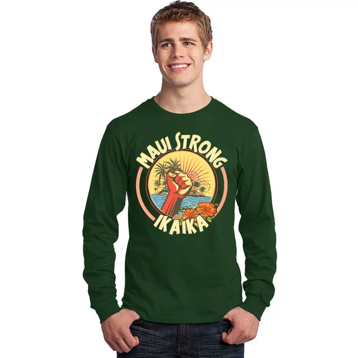 Maui Strong Ikaika Hawaii Long Sleeve Shirt