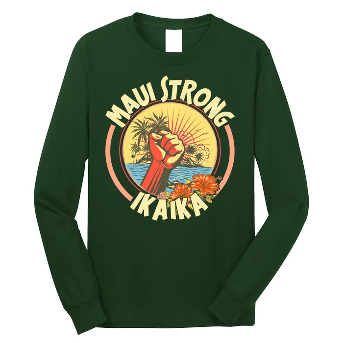 Maui Strong Ikaika Hawaii Long Sleeve Shirt