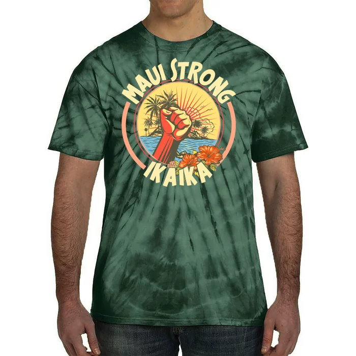 Maui Strong Ikaika Hawaii Tie-Dye T-Shirt