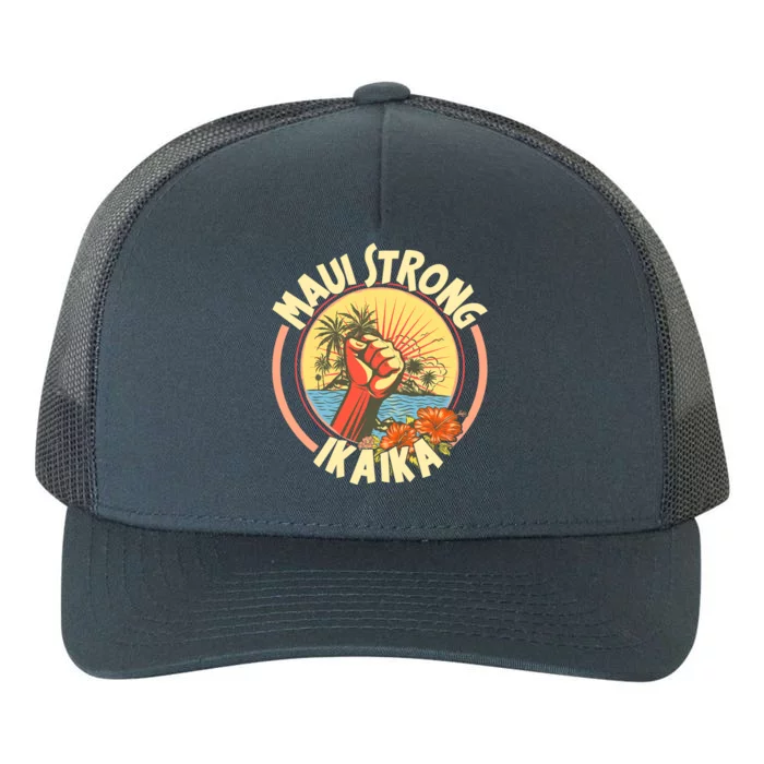 Maui Strong Ikaika Hawaii Yupoong Adult 5-Panel Trucker Hat