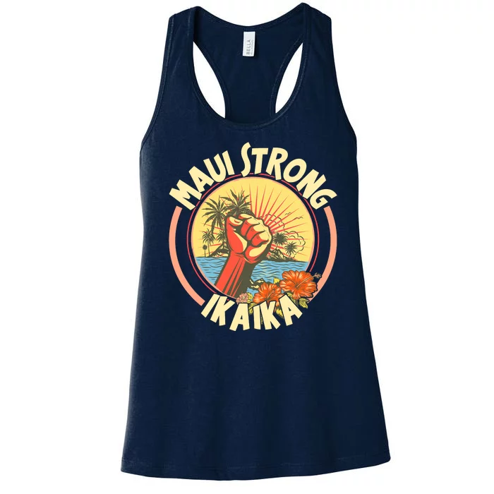 Maui Strong Ikaika Hawaii Women's Racerback Tank