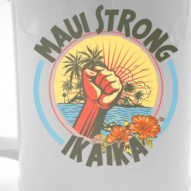 Maui Strong Ikaika Hawaii Front & Back Beer Stein