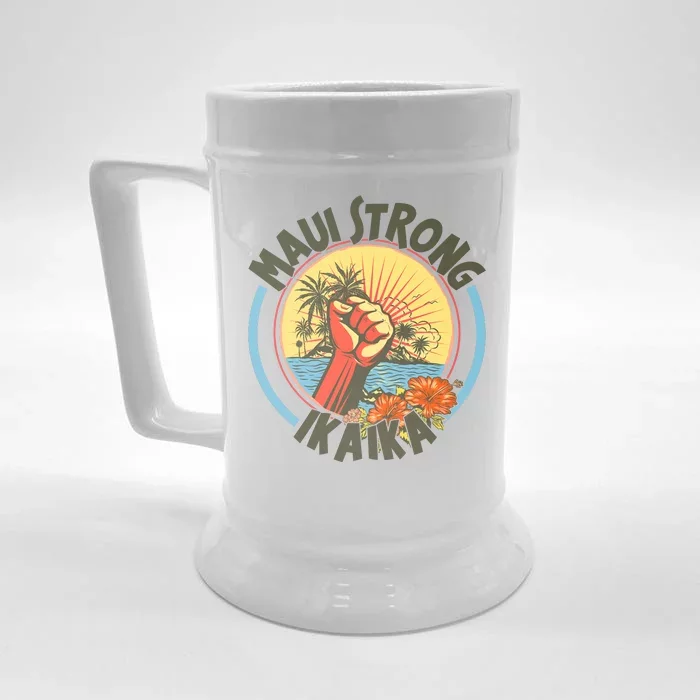 Maui Strong Ikaika Hawaii Front & Back Beer Stein