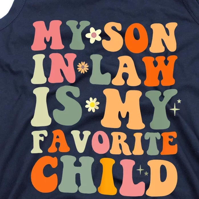 My Son In Law Is My Favorite Child Funny Family Humor Retro Tank Top