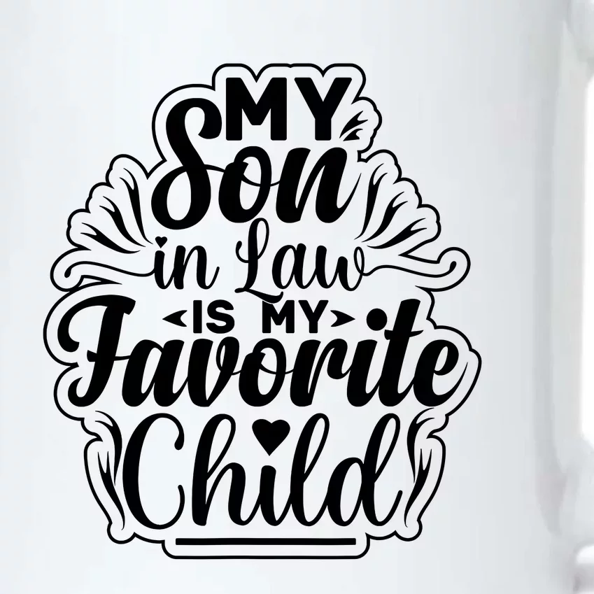 My Son In Law Is My Favorite Child Funny Family Humor Retro Black Color Changing Mug