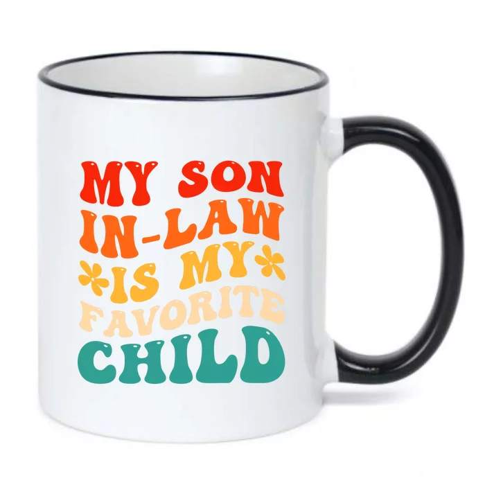 My Son In Law Is My Favorite Child Hilarious Family Black Color Changing Mug