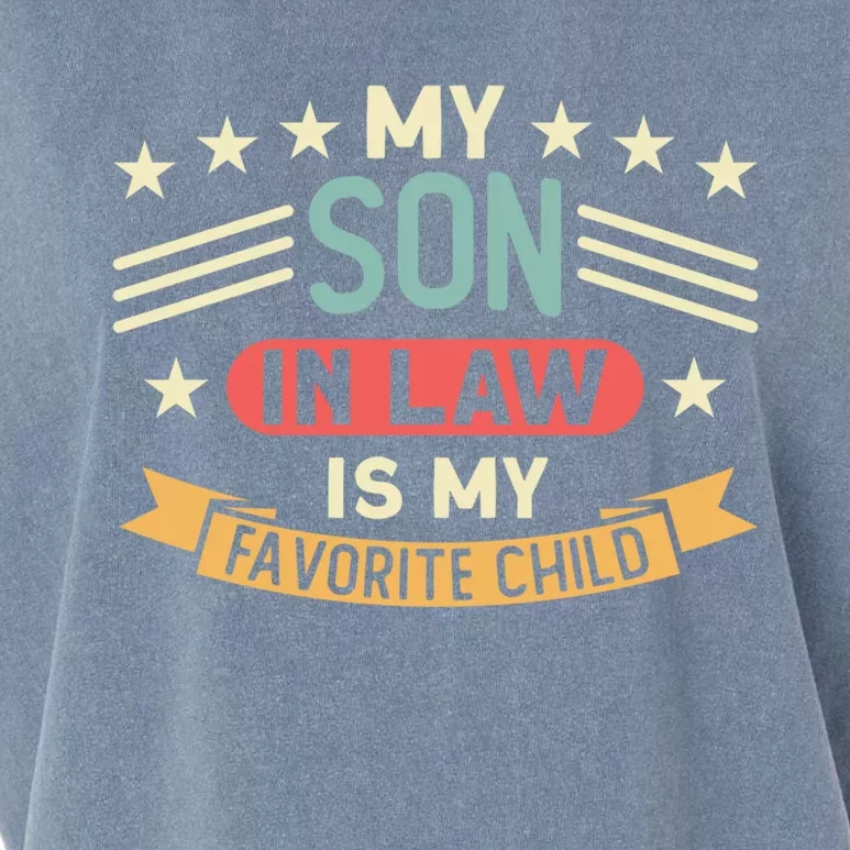 My Son In Law Is My Favorite Family Gift Garment-Dyed Women's Muscle Tee