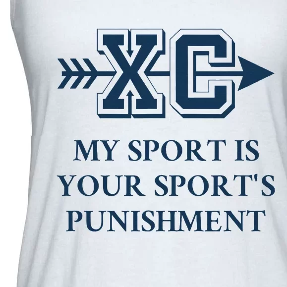 My Sport Is Your SportS Punishment Cross Country Running Ladies Essential Flowy Tank