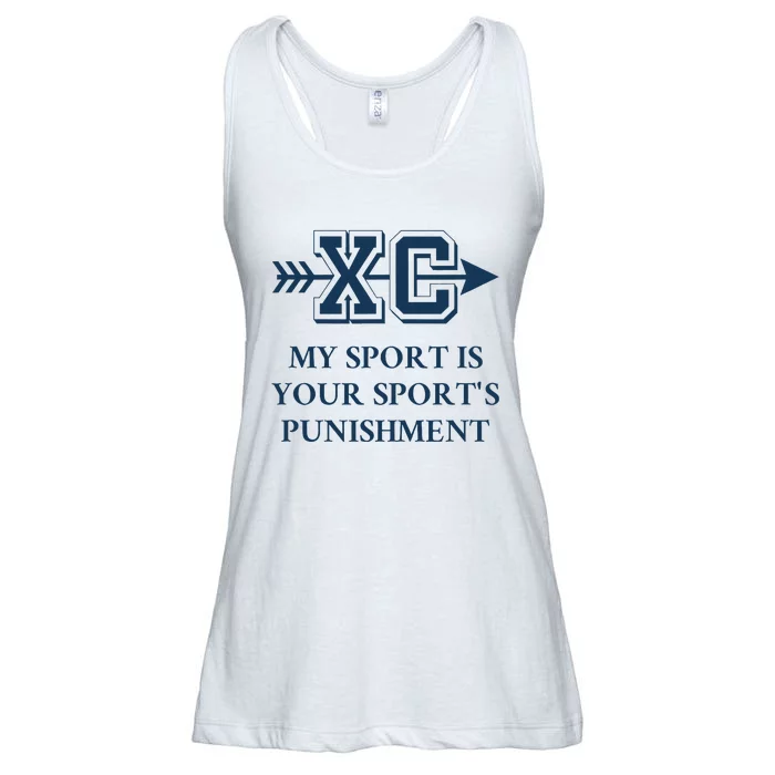 My Sport Is Your SportS Punishment Cross Country Running Ladies Essential Flowy Tank