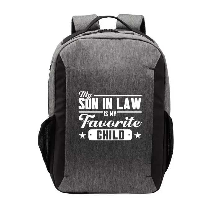 My Son In Law Is My Favorite Family Meaningful Gift Vector Backpack