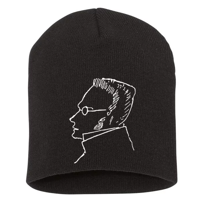 Max Stirner Illustration Short Acrylic Beanie