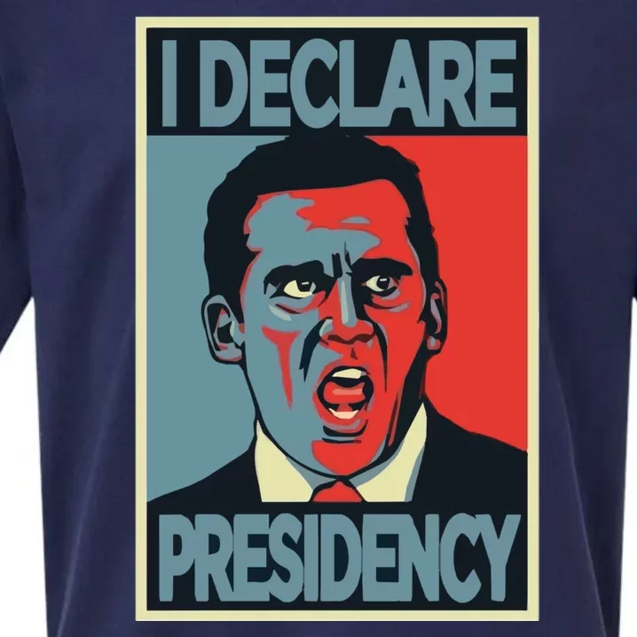 Michael Scott I Declare Presidency Sueded Cloud Jersey T-Shirt