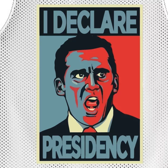 Michael Scott I Declare Presidency Mesh Reversible Basketball Jersey Tank