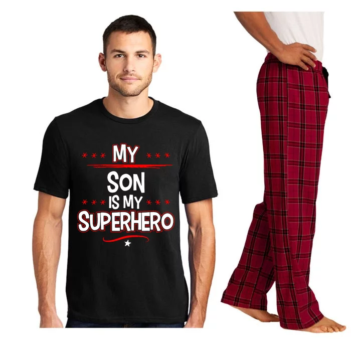 My Son Is My Superhero Pajama Set