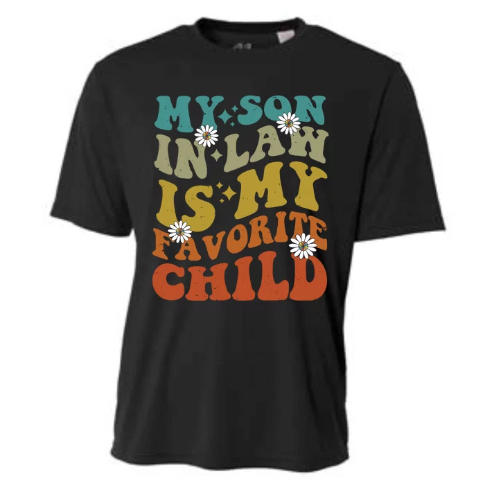 My Son In Law Is My Favorite Child Funny Cooling Performance Crew T-Shirt