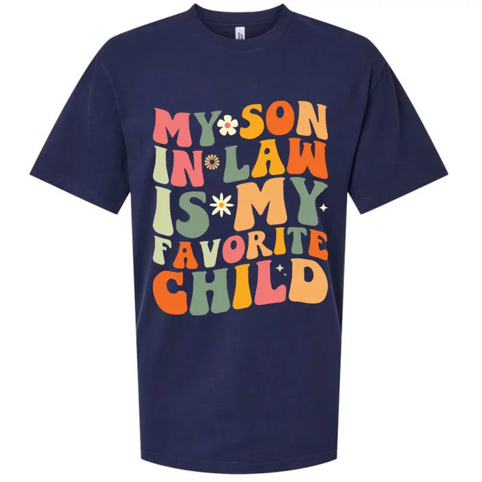 My Son In Law Is My Favorite Child Sueded Cloud Jersey T-Shirt