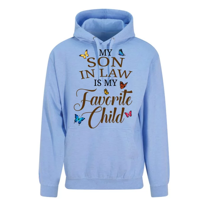 My Son In Law Is My Favorite Child Cute Gift Unisex Surf Hoodie