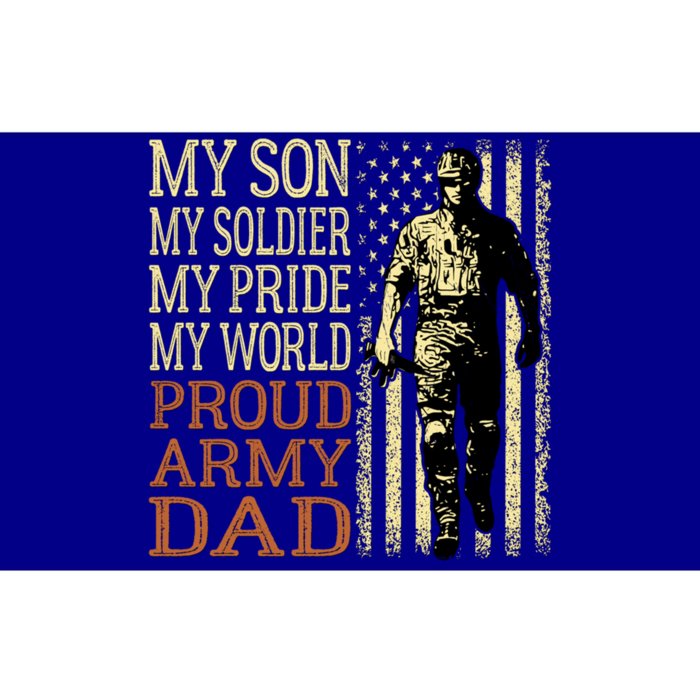 My Son Is A Soldier Hero Proud Army Dad Us Military Father Gift Bumper Sticker