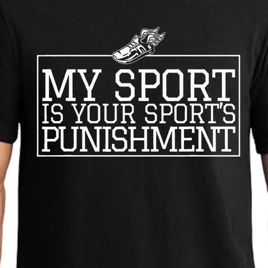 My Sport Is Your Sports Punishment Classic Cross Country Pajama Set