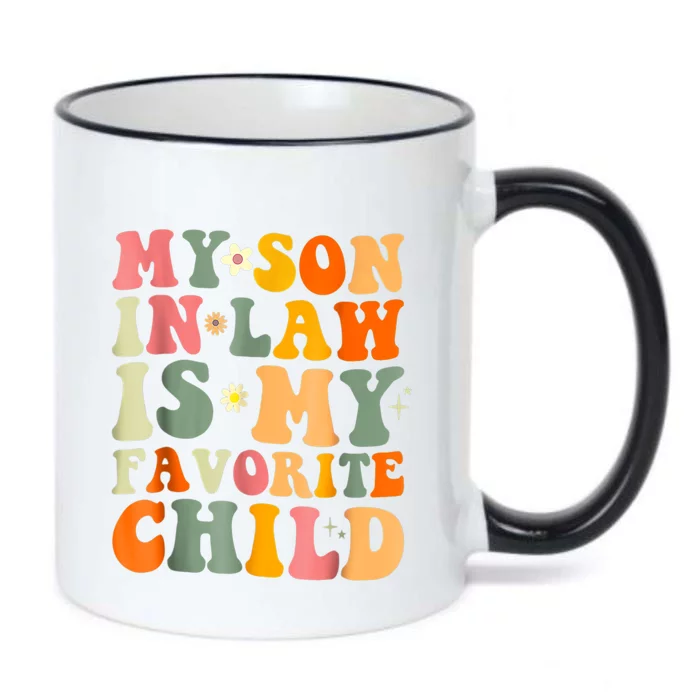 My Son In Law Is My Favorite Child Family Black Color Changing Mug