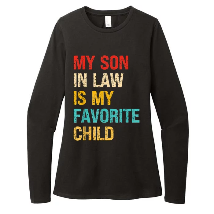 My Son In Law Is My Favorite Child Family Womens CVC Long Sleeve Shirt