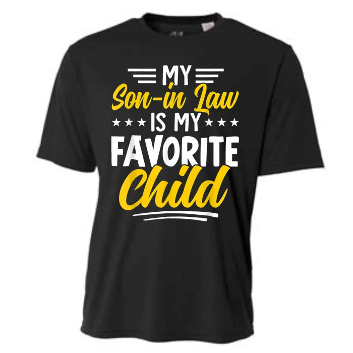 My Son In Law Is My Favorite Child Family Cooling Performance Crew T-Shirt