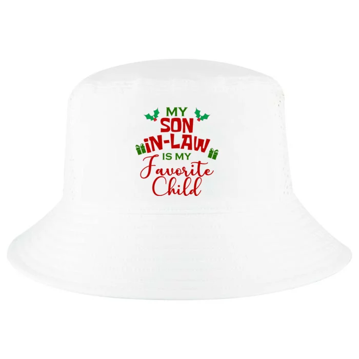 My Son In Law Is My Favorite Child Christmas Cool Comfort Performance Bucket Hat