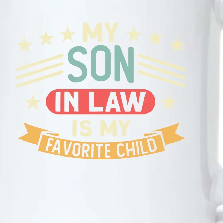 My Son In Law Is My Favorite Family Funny Gift Black Color Changing Mug