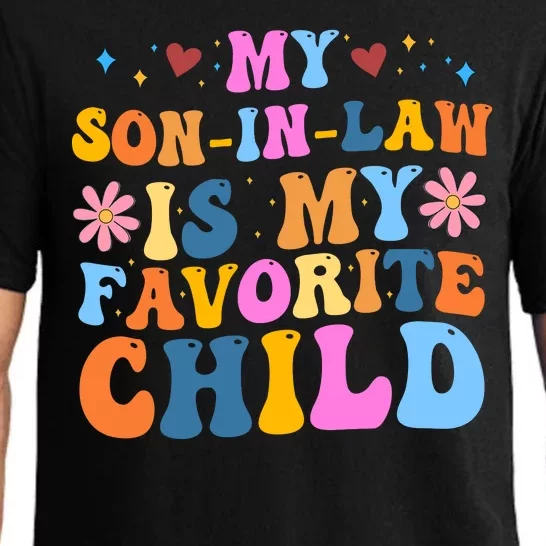 My Son In Law Is My Favorite Child Funny Cute Mom Pajama Set