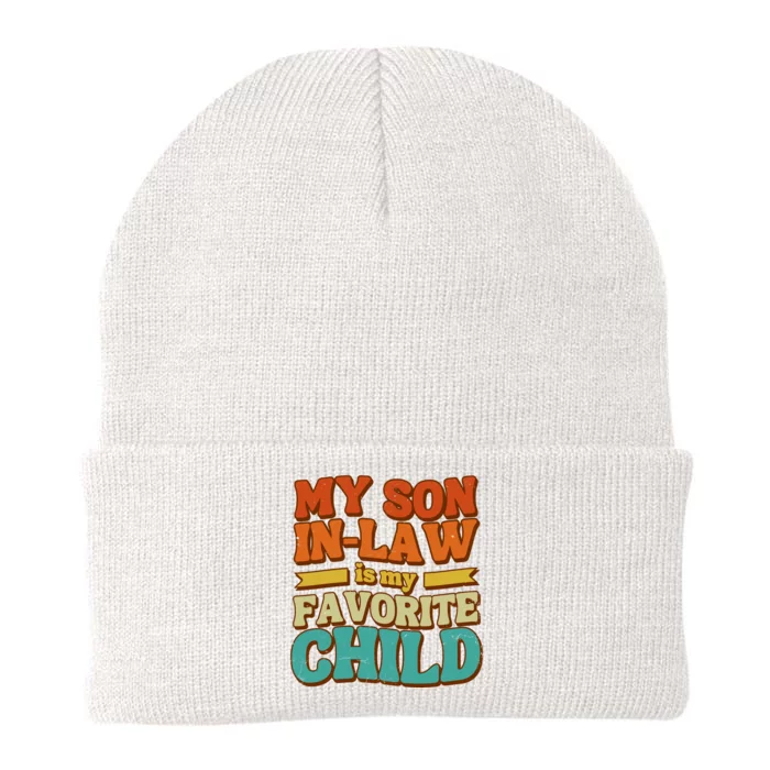 My Son In Law Is My Favorite Child Knit Cap Winter Beanie