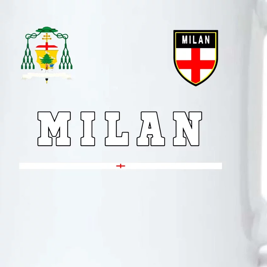 Milan Sportsoccer Jersey Flag Football Italy Black Color Changing Mug